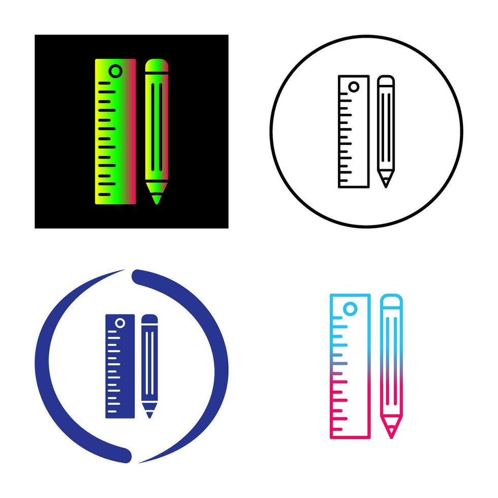 Ruler Vector Icon