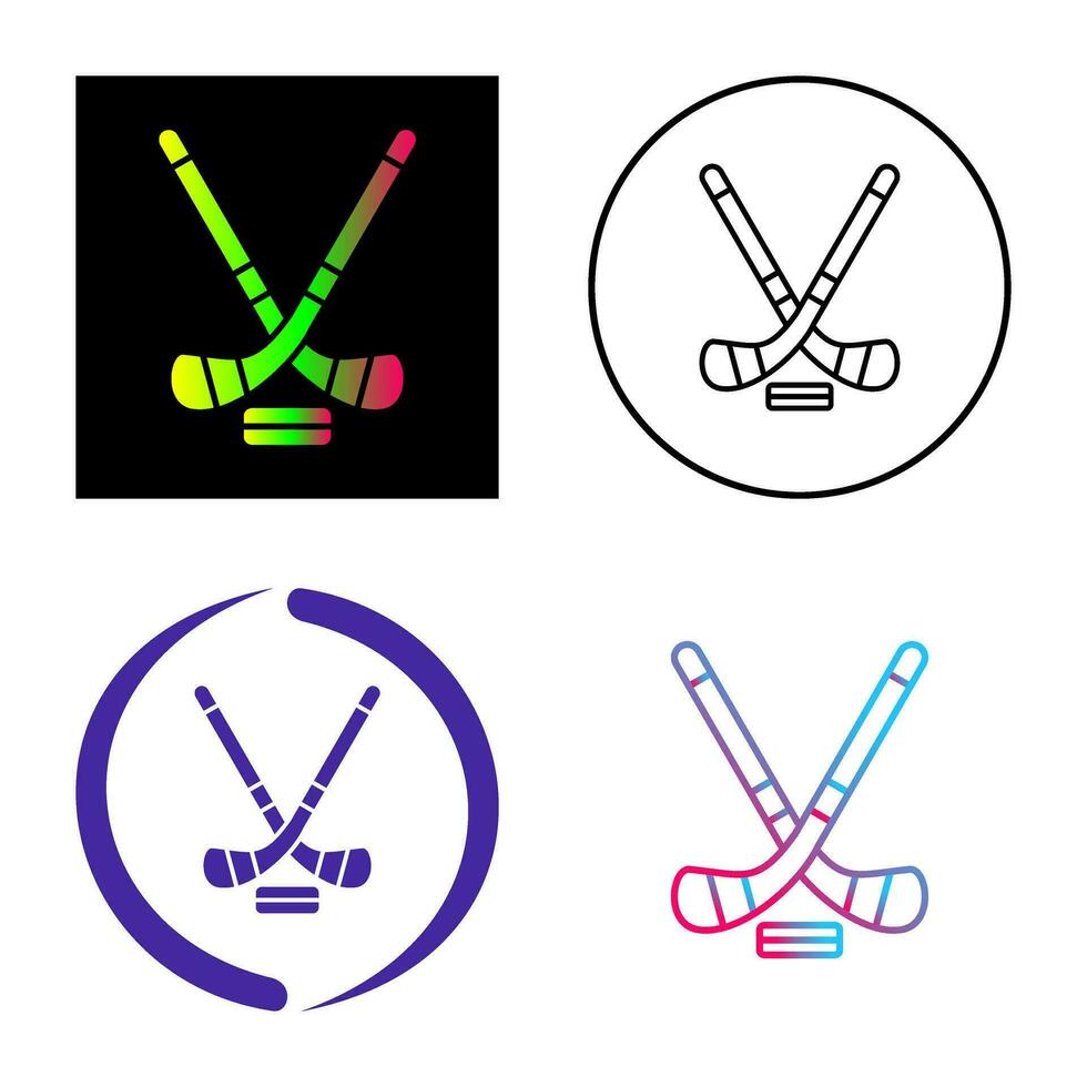 Ice Hockey Vector Icon