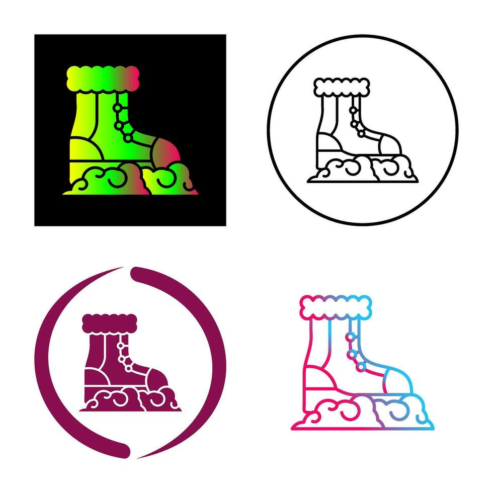Snow Boots Vector Icon