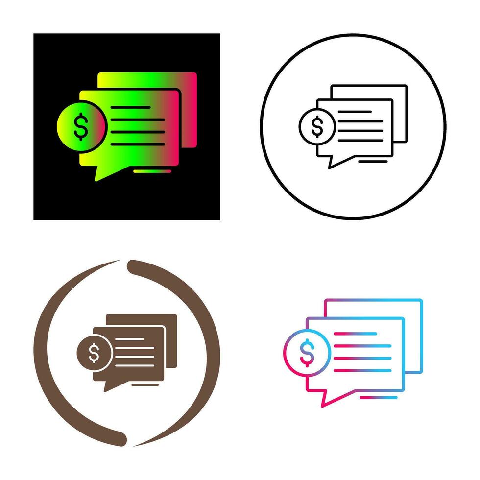 Dialog Vector Icon