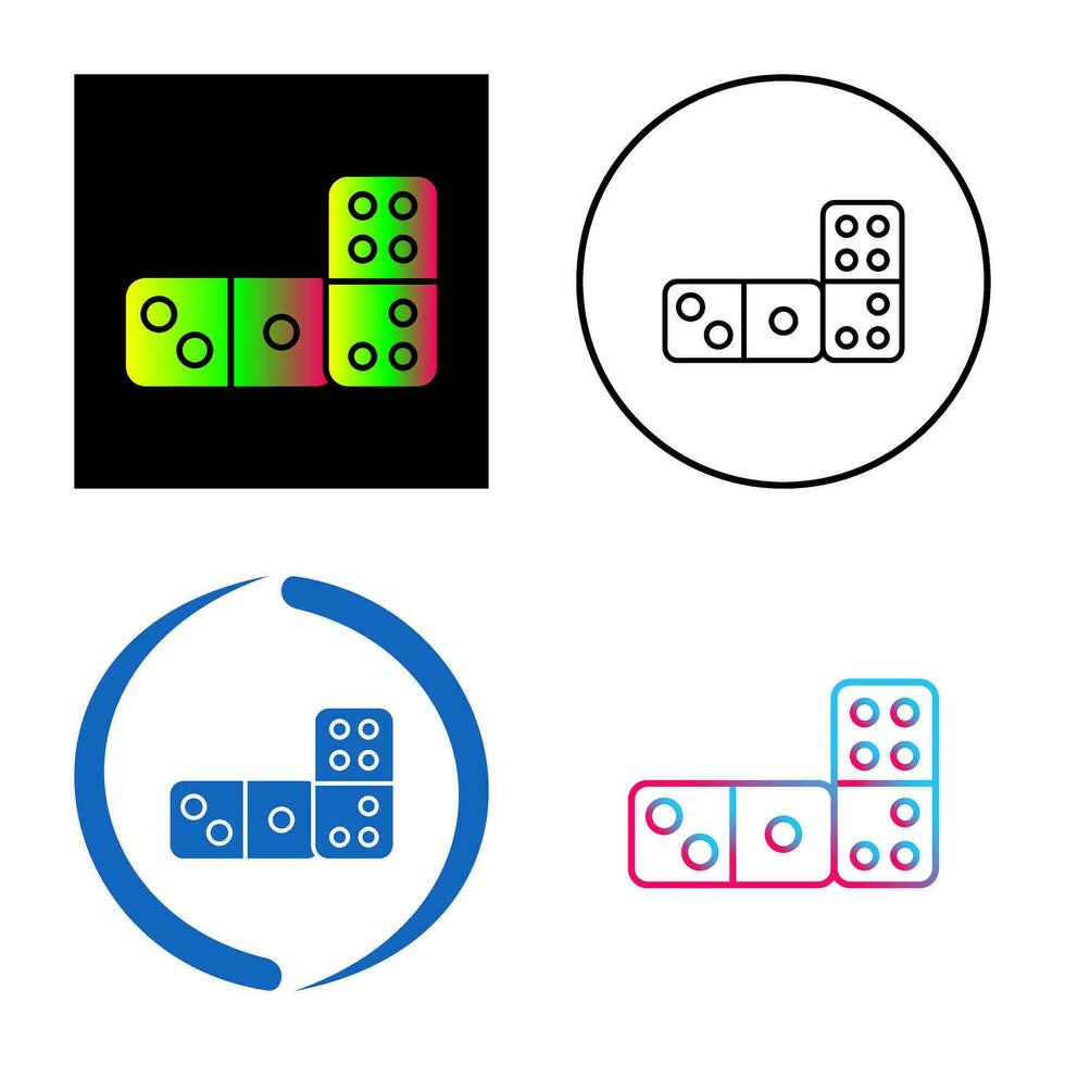 Domino Vector Icon