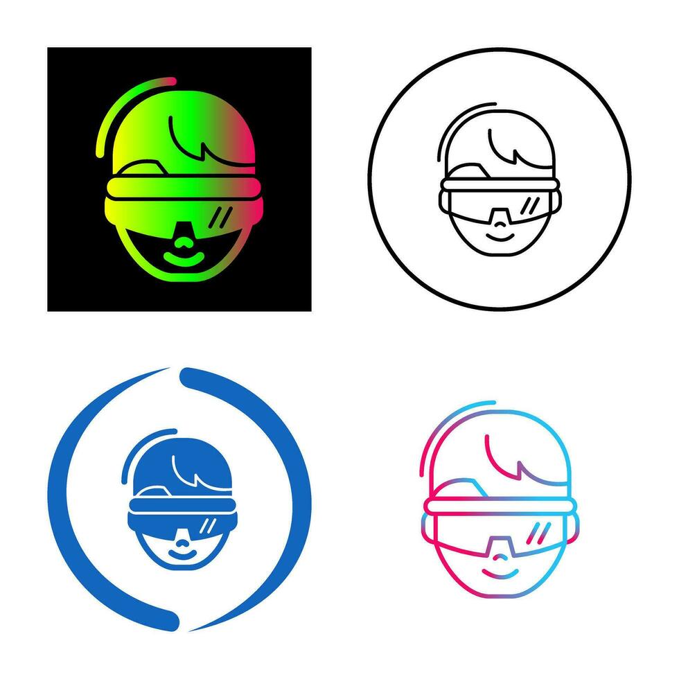 virtual Reality Glasses Vector Icon