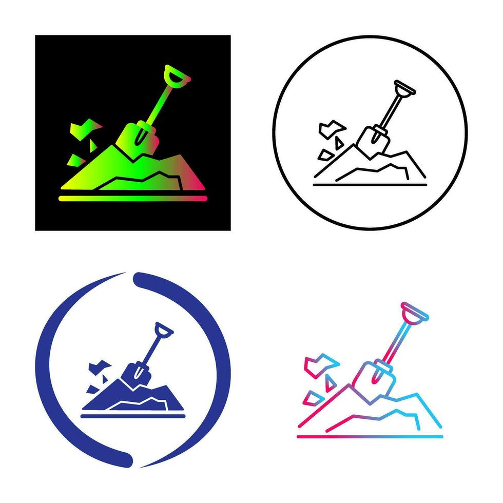 Digging Vector Icon