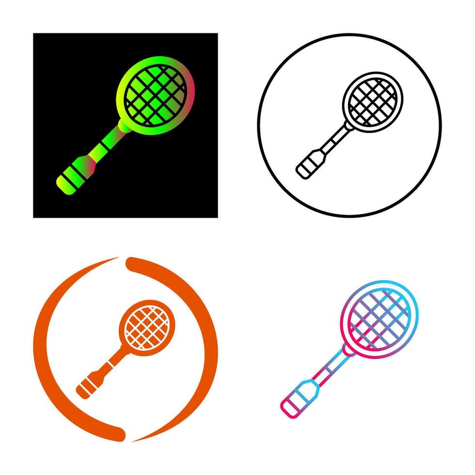 Racket Vector Icon