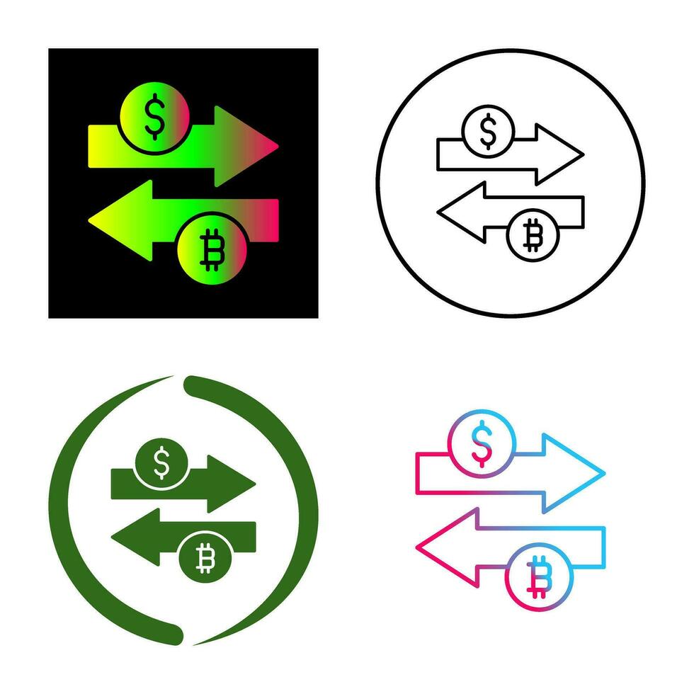 Money Exchange Vector Icon