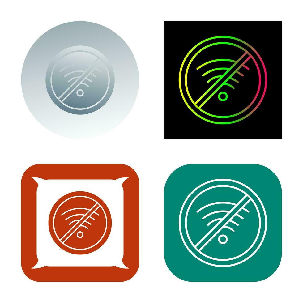 No Wifi Vector Icon