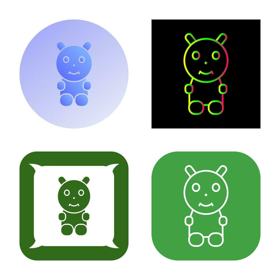 Unique Toys Vector Icon