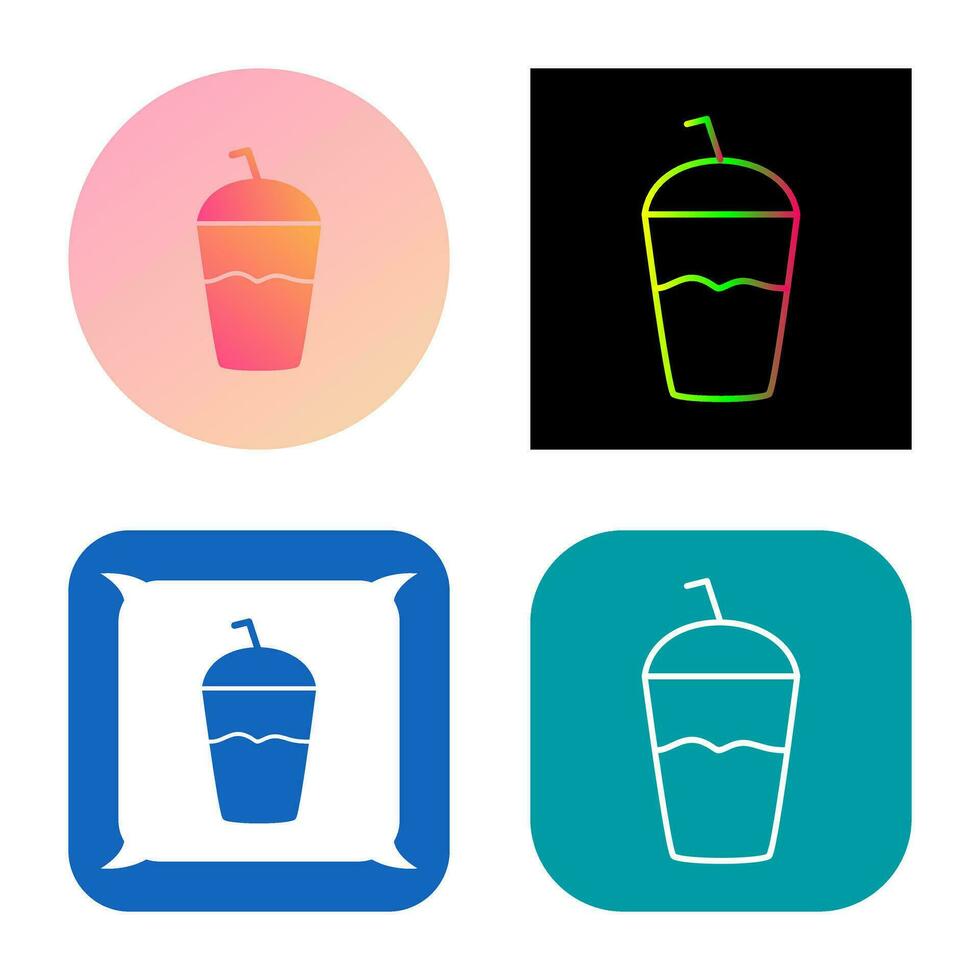 icono de vector frappé