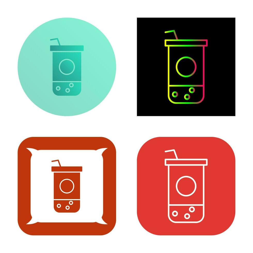 Chocolate Shake Vector Icon