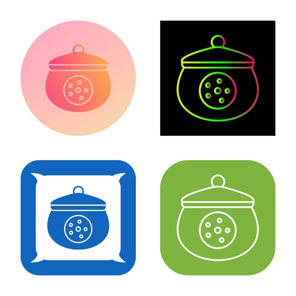 Cookie Jar Vector Icon