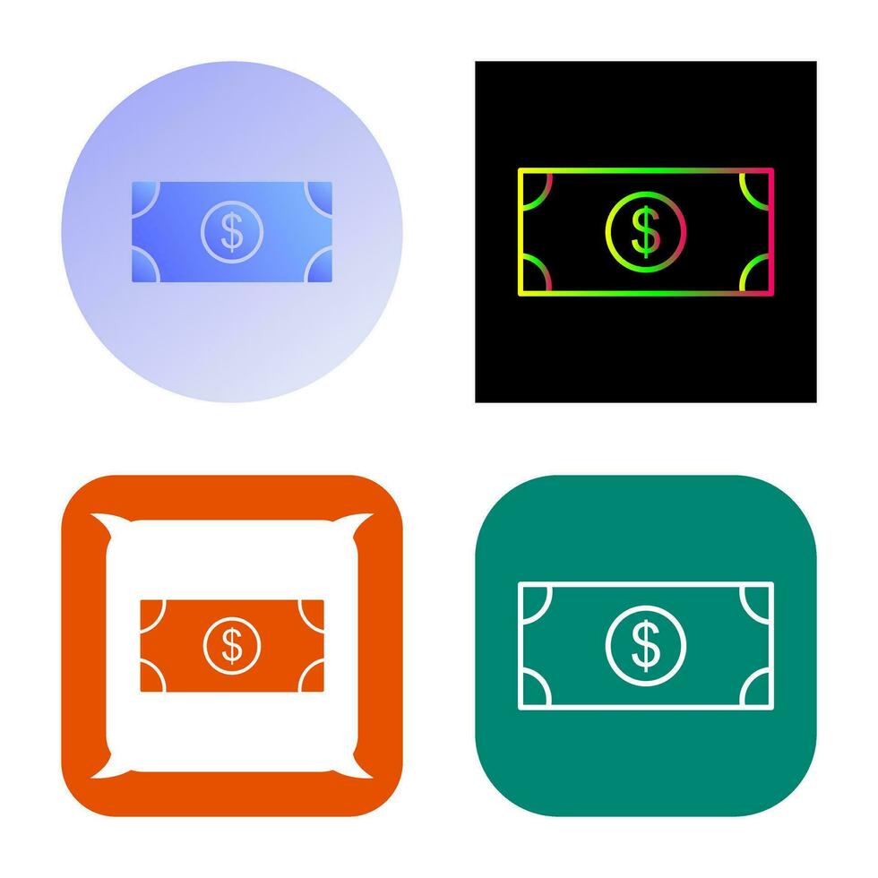 Dollar Bill Vector Icon