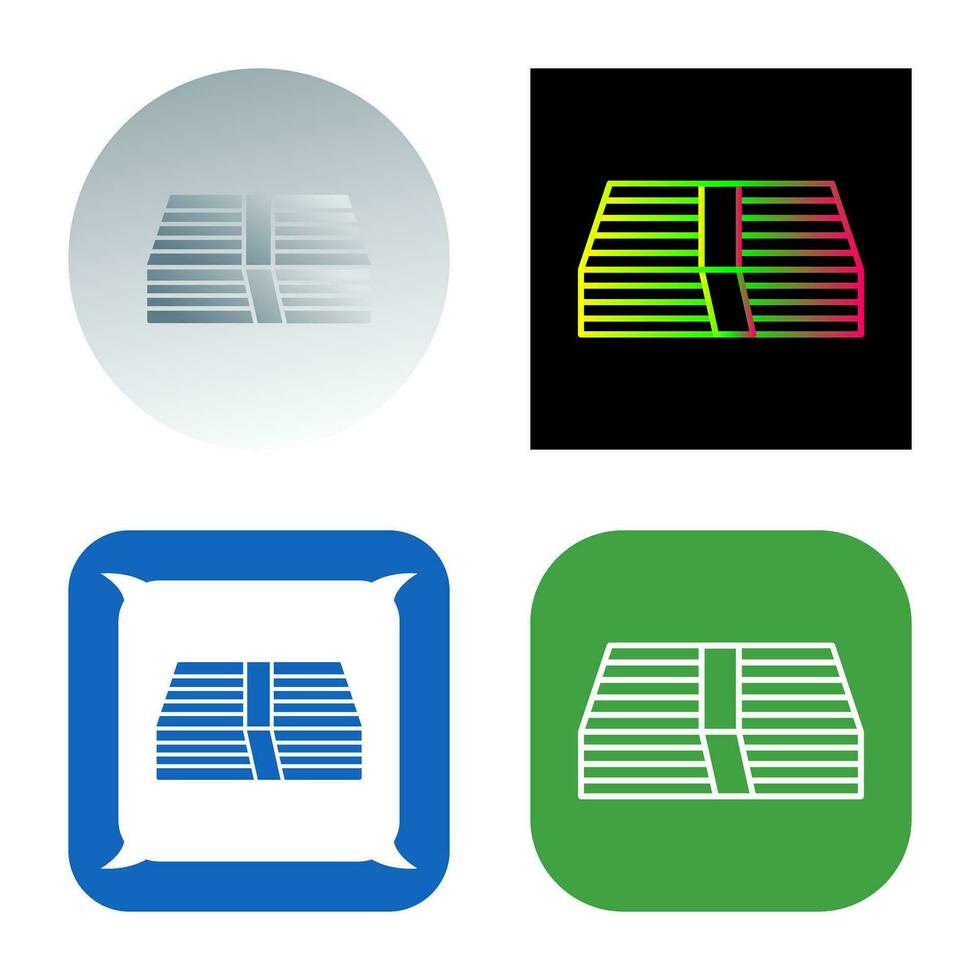 Pack of Bills Vector Icon