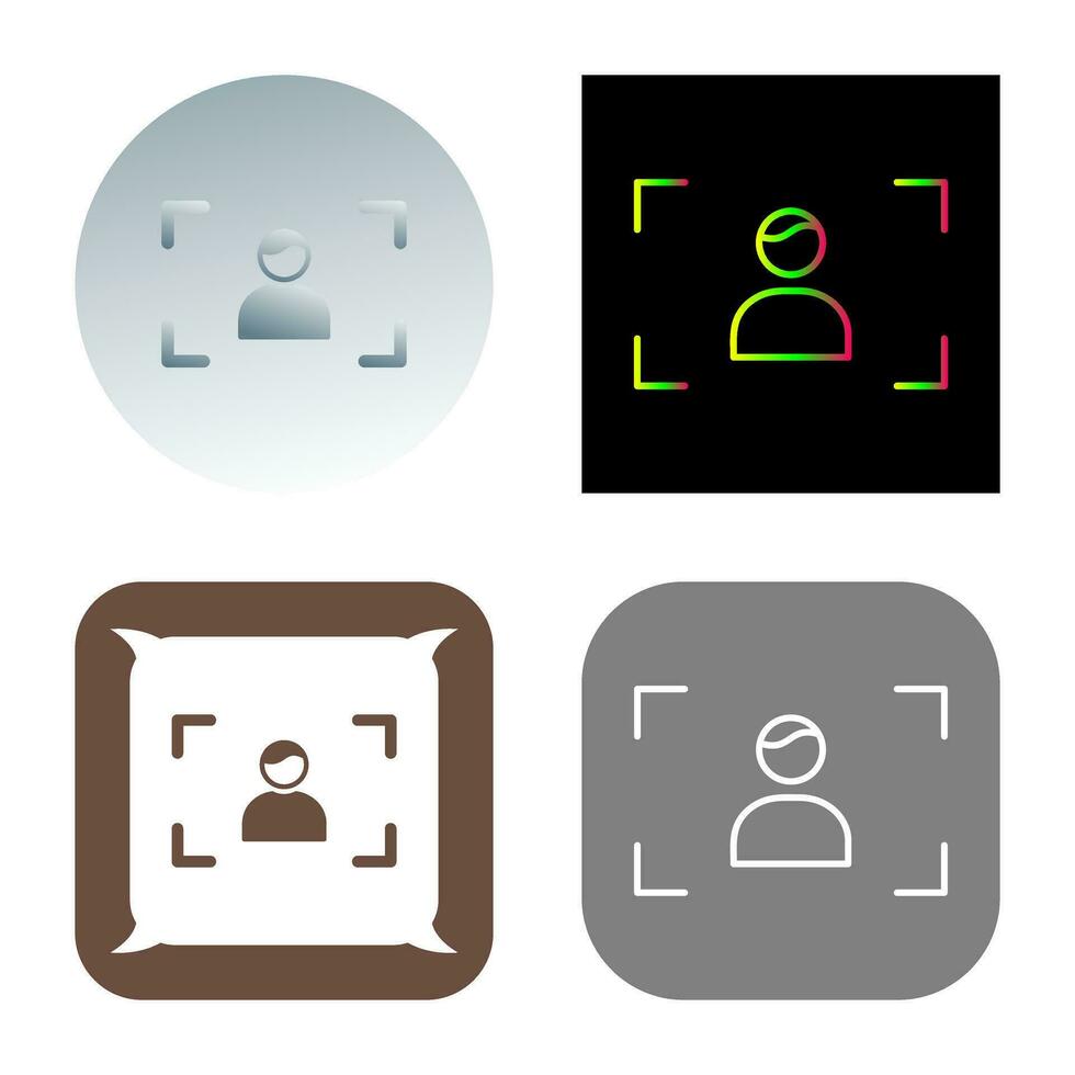 Unique Focus Vector Icon