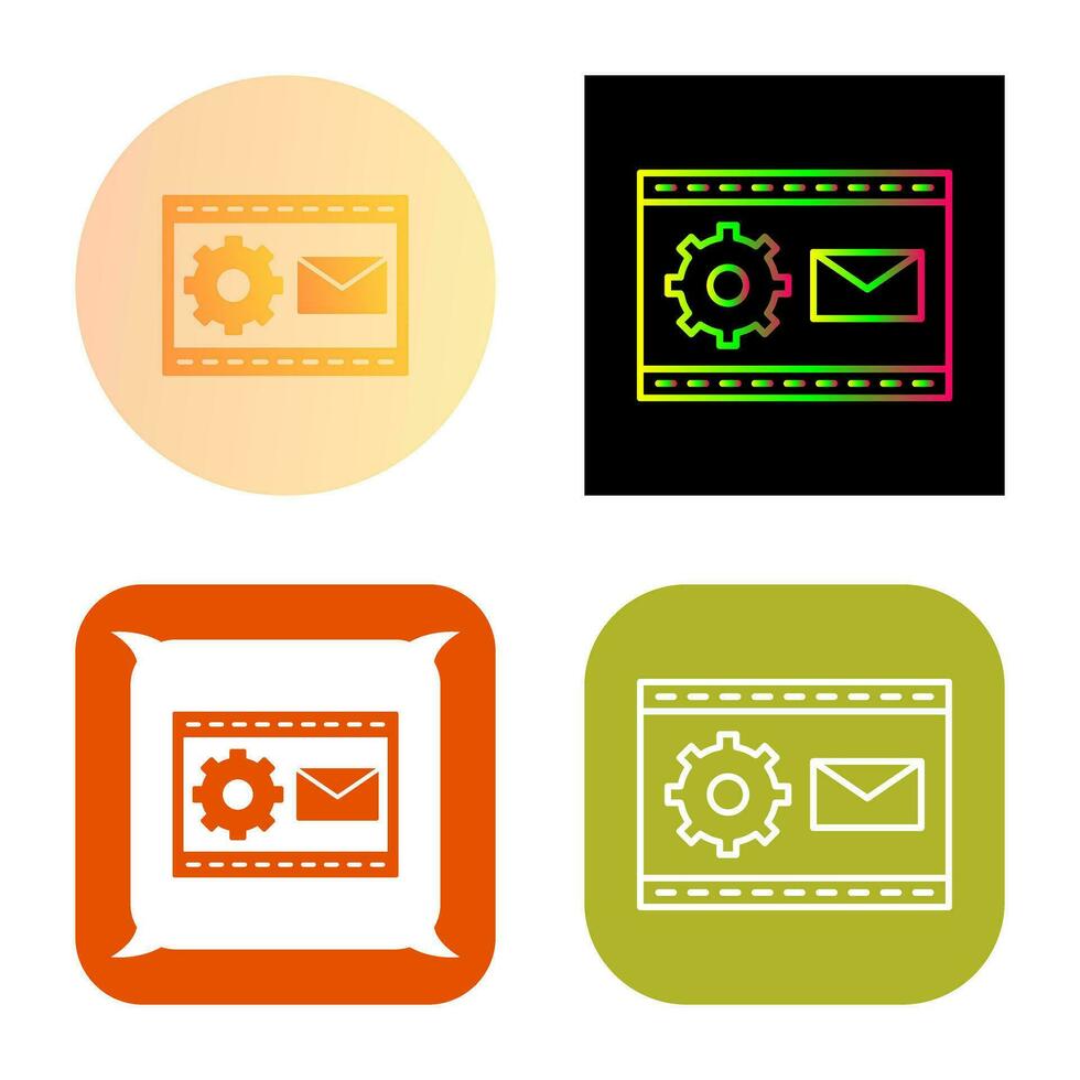 Unique Blogging Service Vector Icon