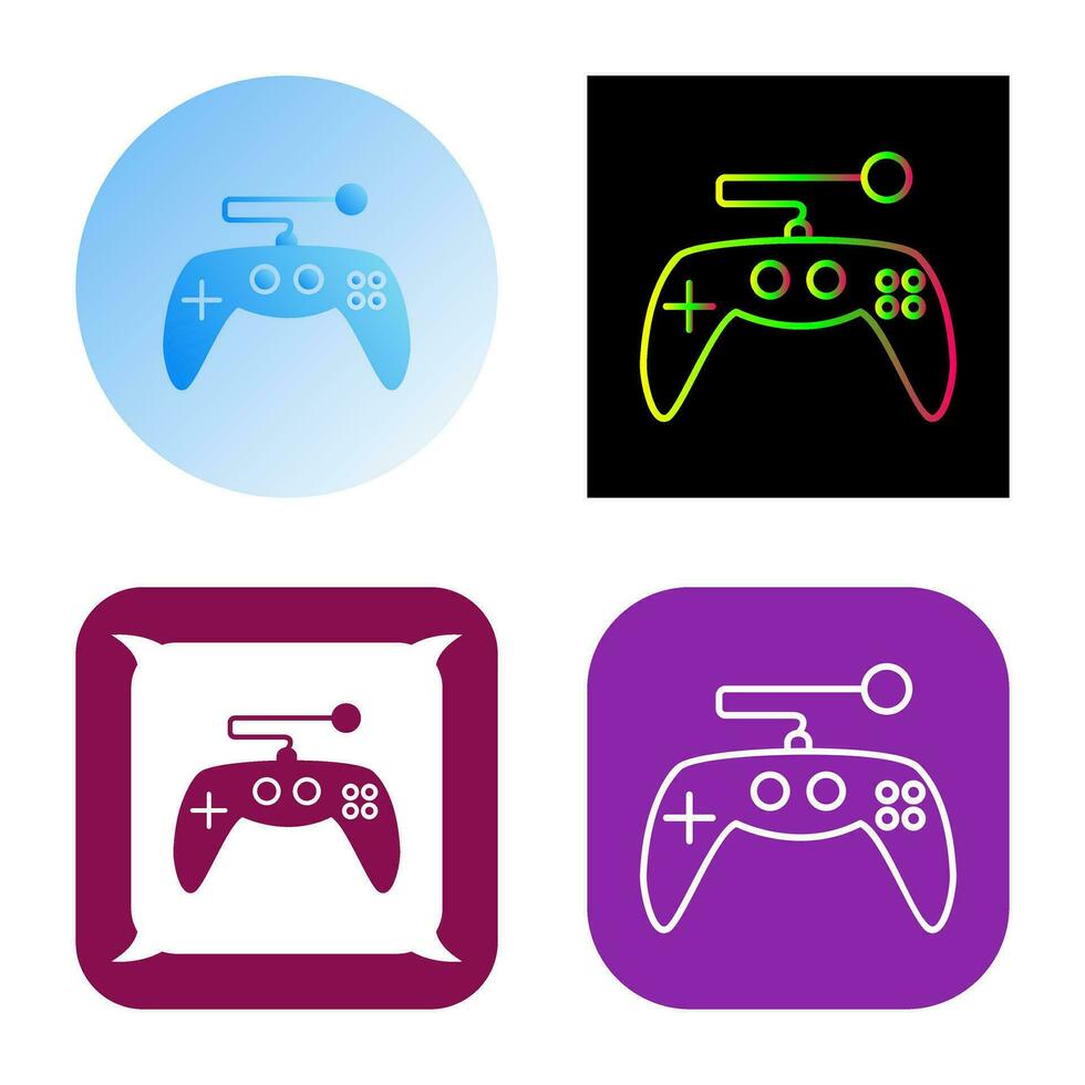 Unique Gaming Control Vector Icon