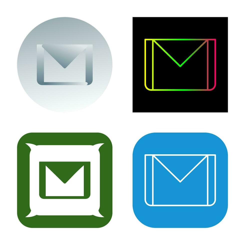 Unique Email Vector Icon