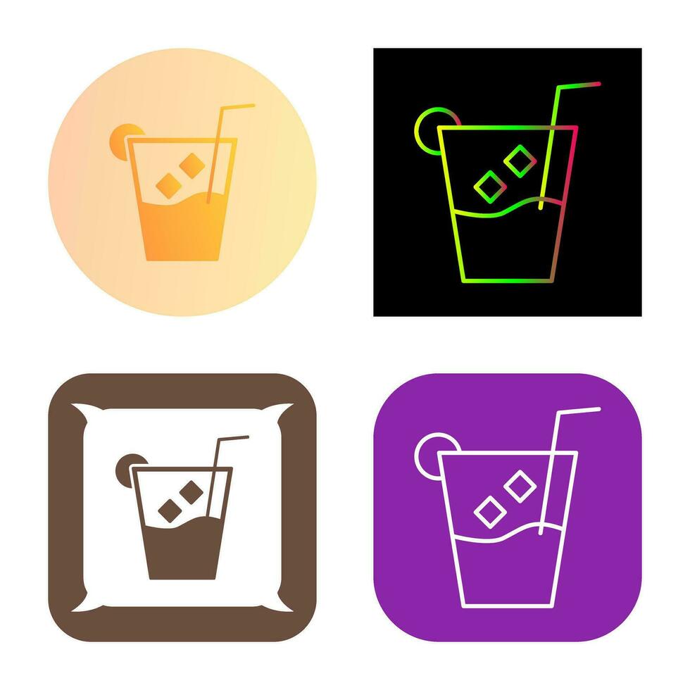 Unique Whiskey Sour Vector Icon