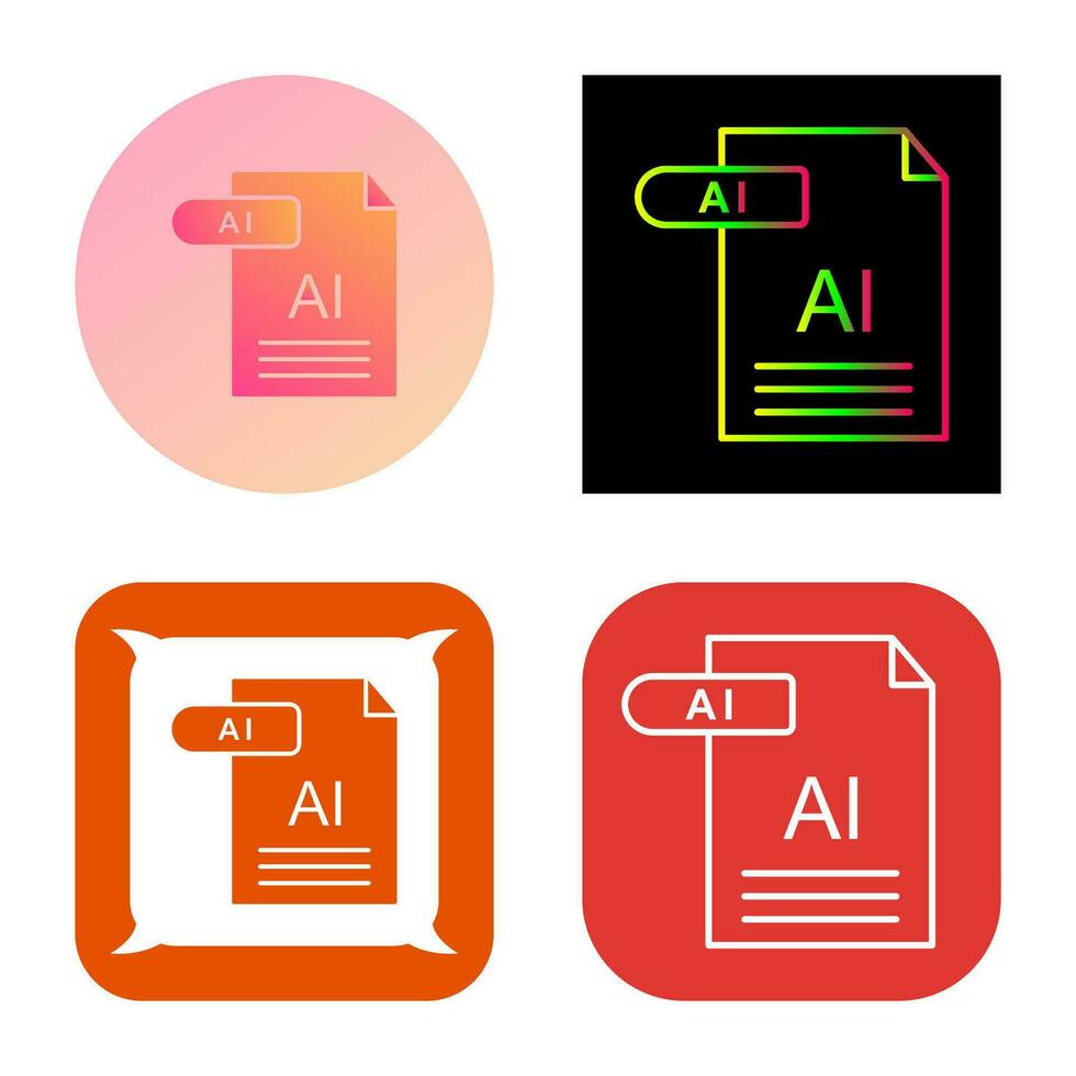 AI Vector Icon