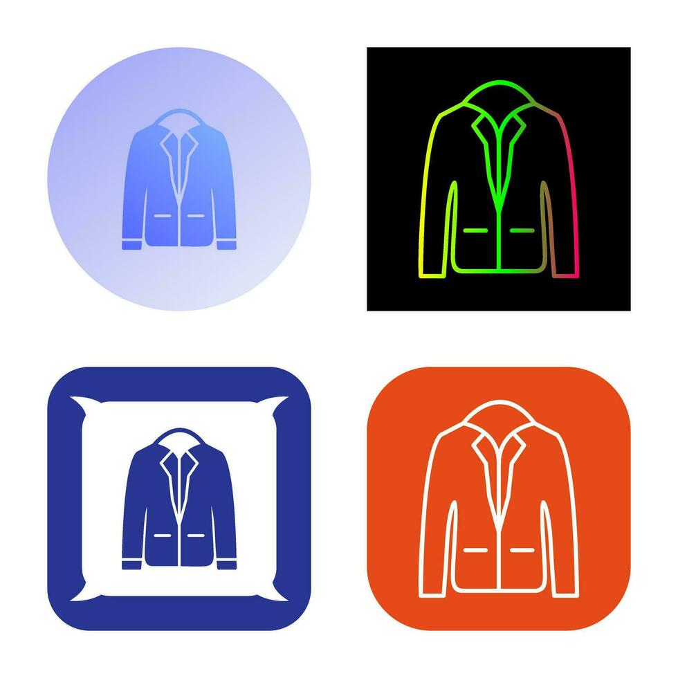 Stylish Jacket Vector Icon