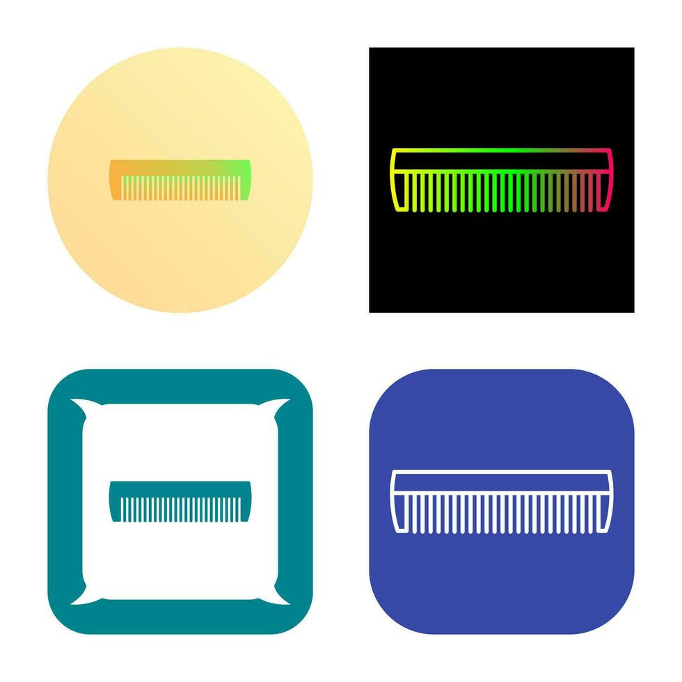 Comb Vector Icon