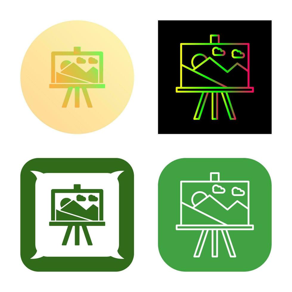 Canvas Vector Icon