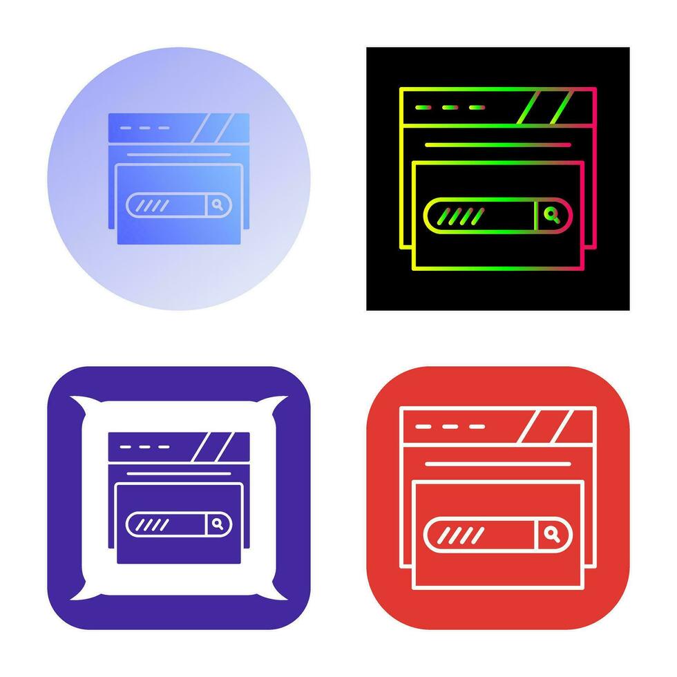Search Bar Vector Icon