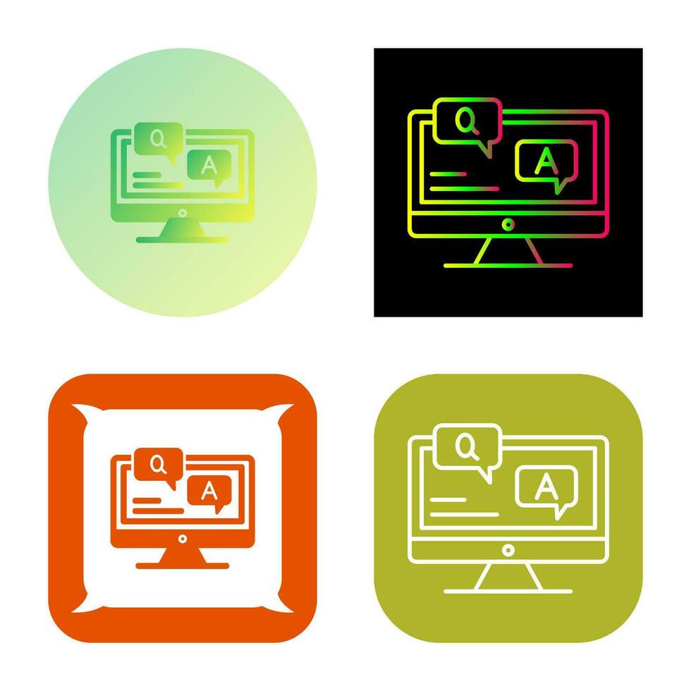 Faq Vector Icon