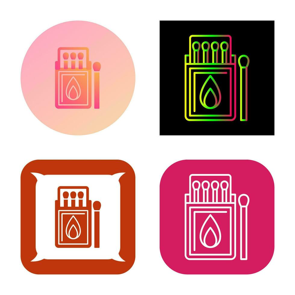 Match Box Vector Icon