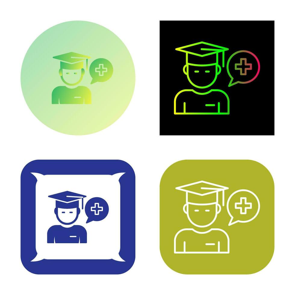Medicine Faculty Vector Icon