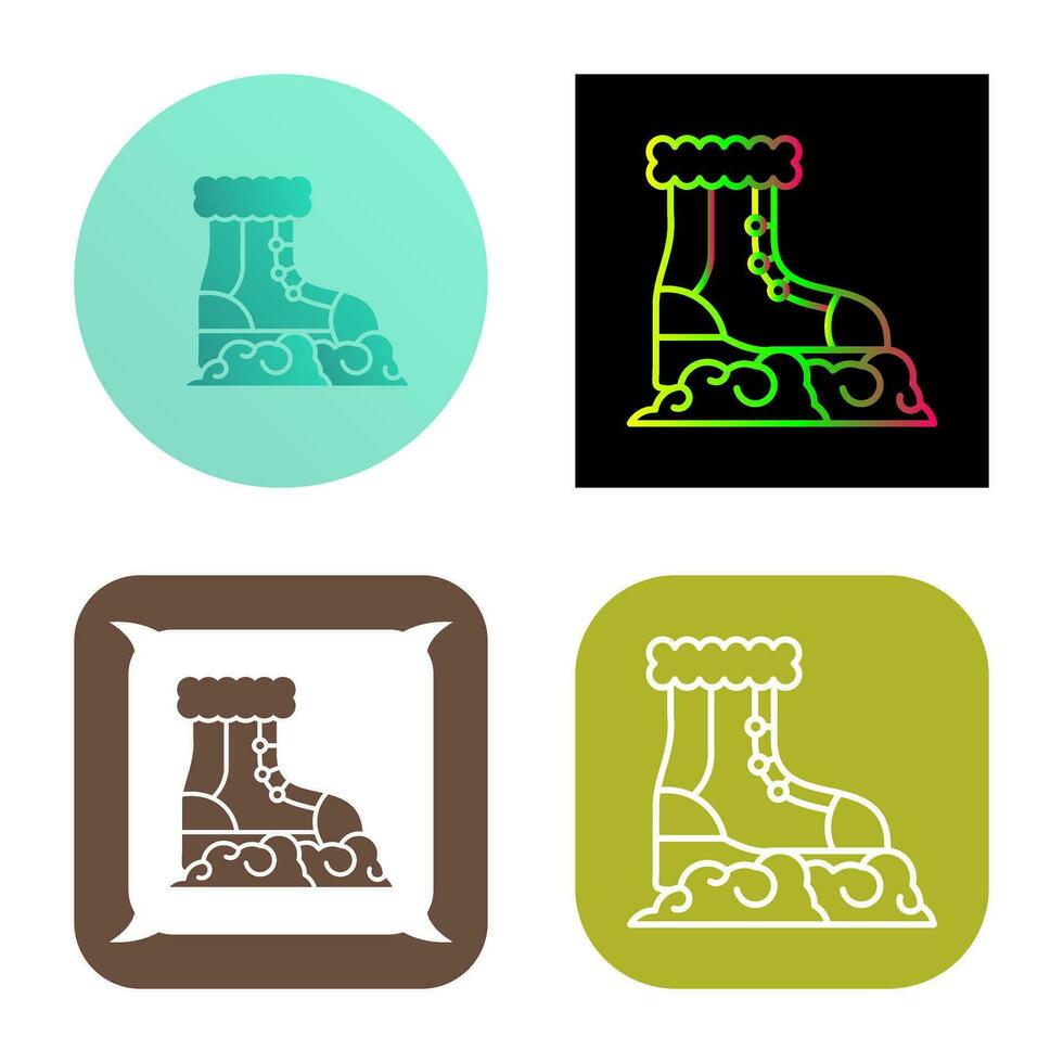 Snow Boots Vector Icon
