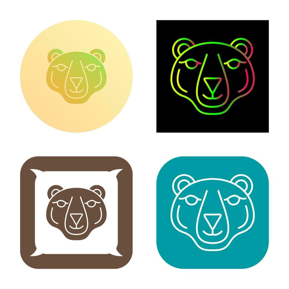 Polar Bear Vector Icon