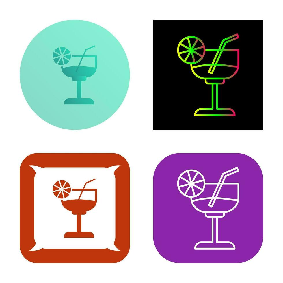 Cocktail Vector Icon