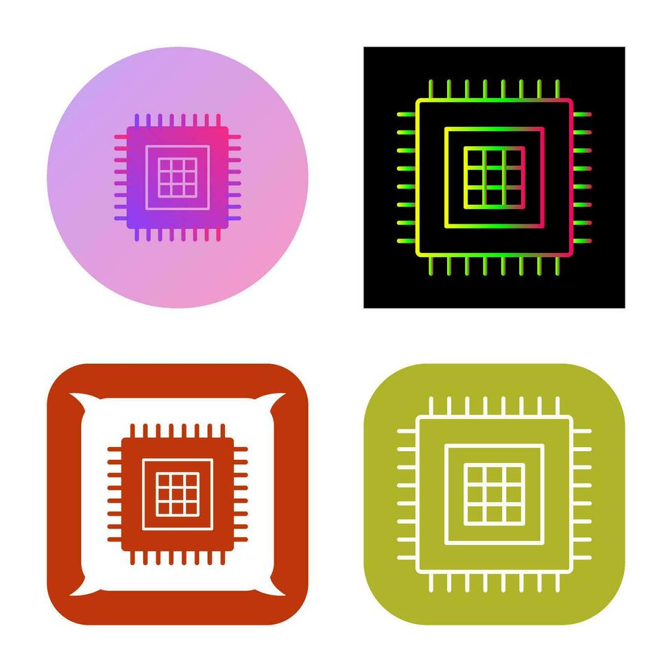 Processor Vector Icon