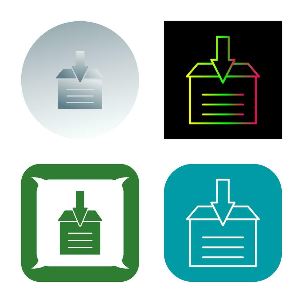 Archive Vector Icon