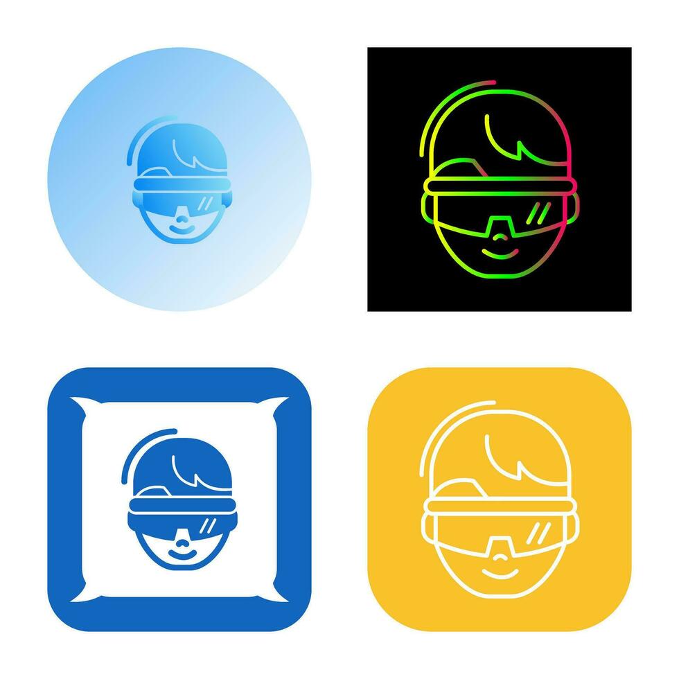 virtual Reality Glasses Vector Icon