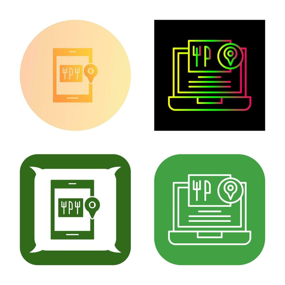 Food Delivery Vector Icon