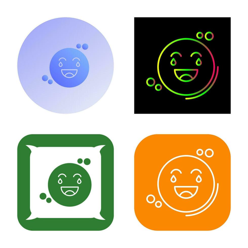 Loughing Vector Icon
