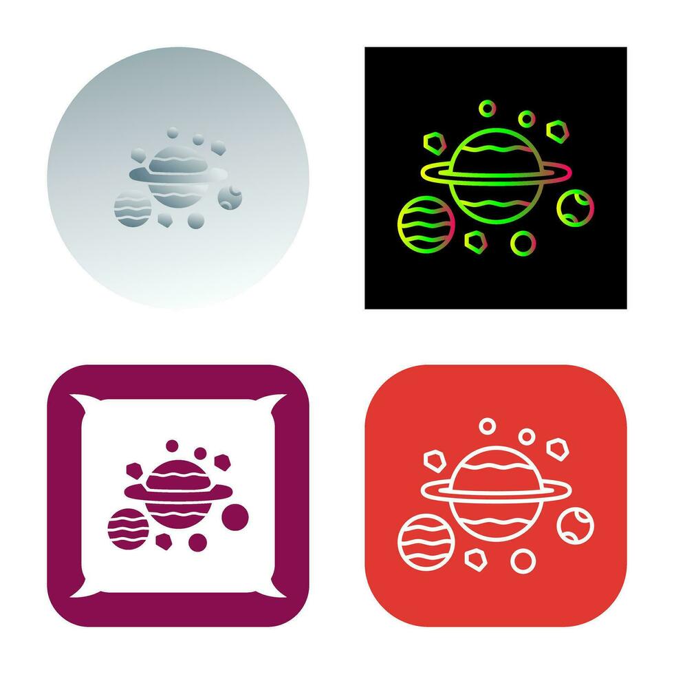 Planets Vector Icon