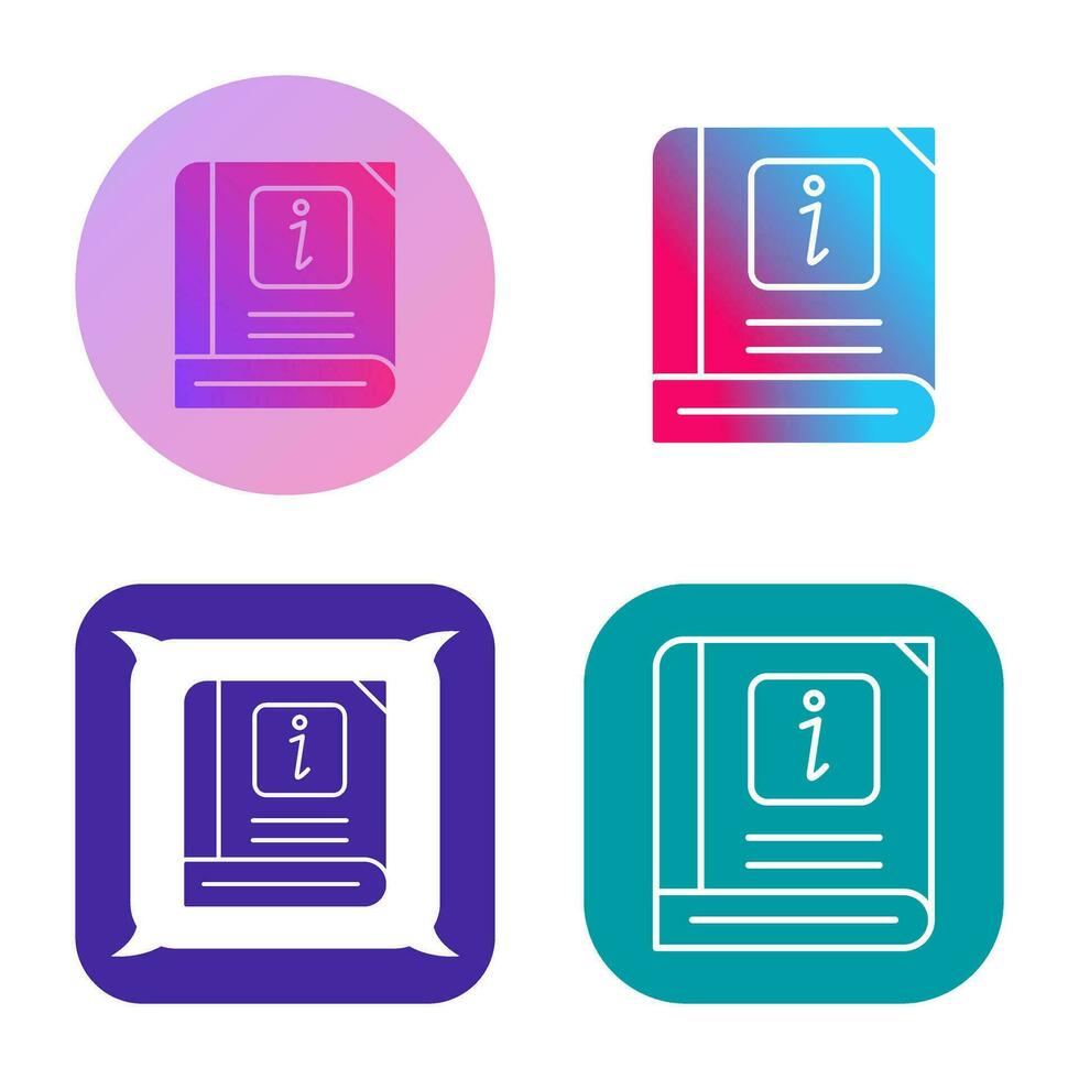 Information Vector Icon