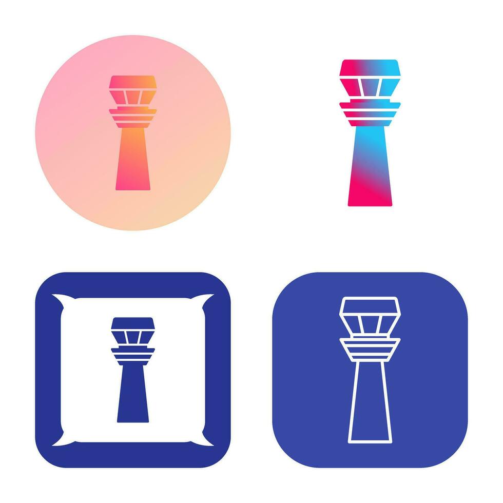Control Tower Vector Icon