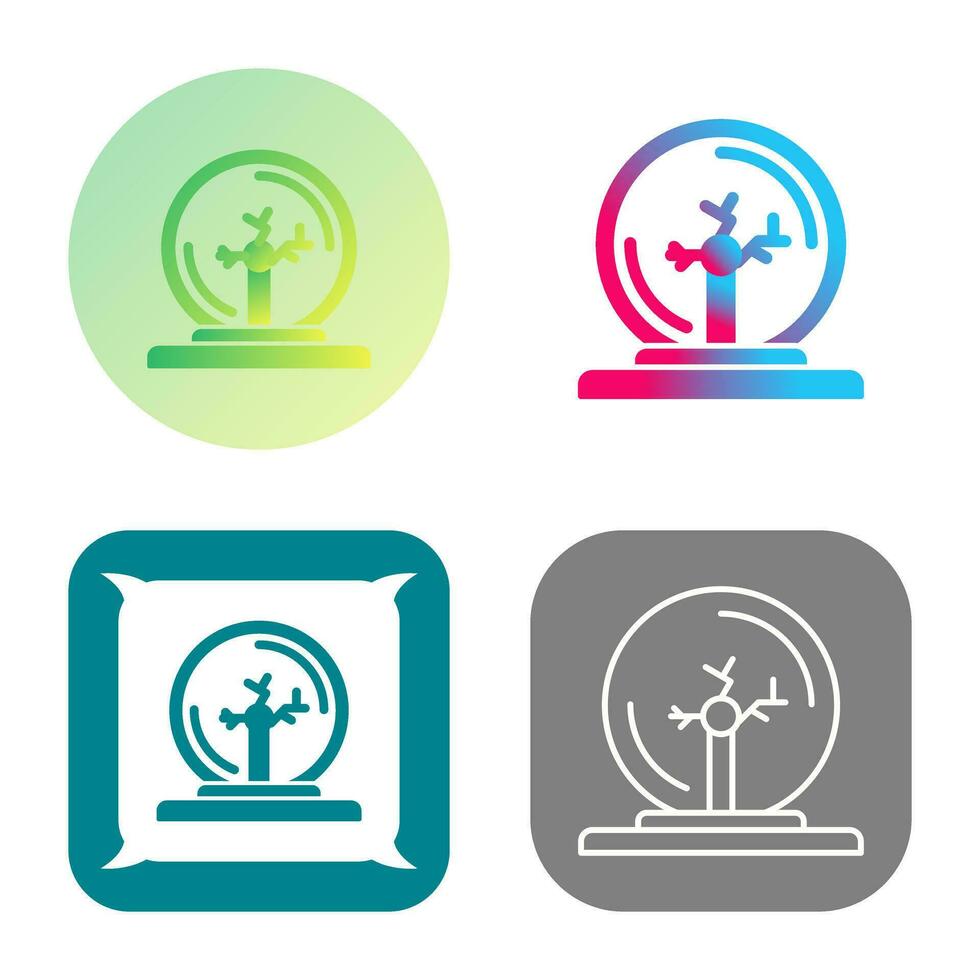Plasma Ball Vector Icon