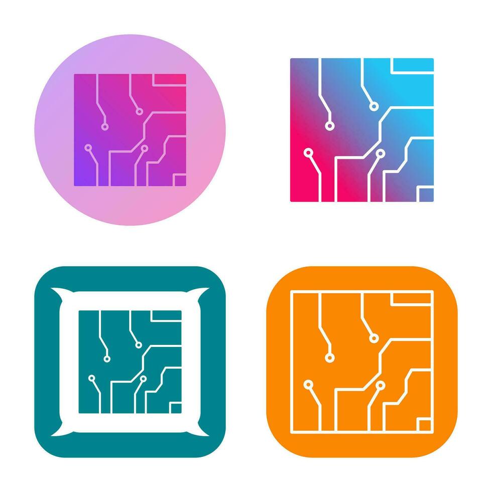 Electrical circuit Vector Icon