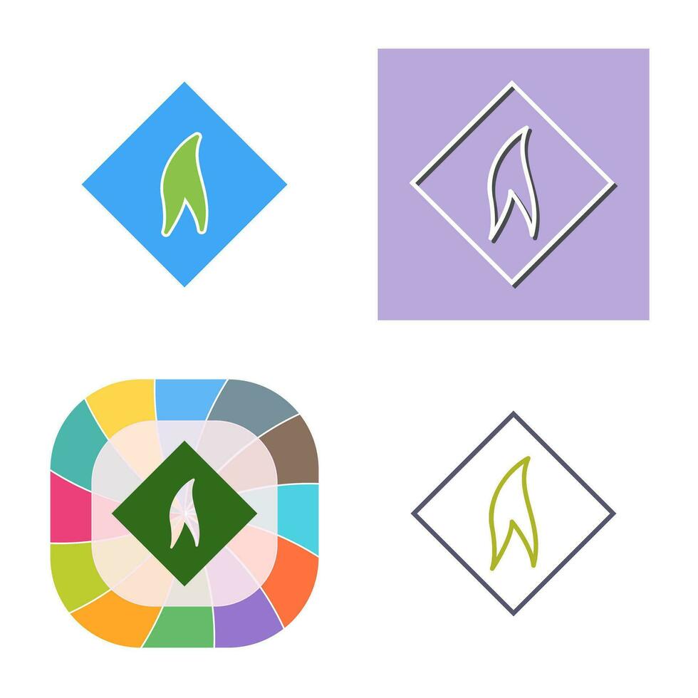 Flammable Material Vector Icon