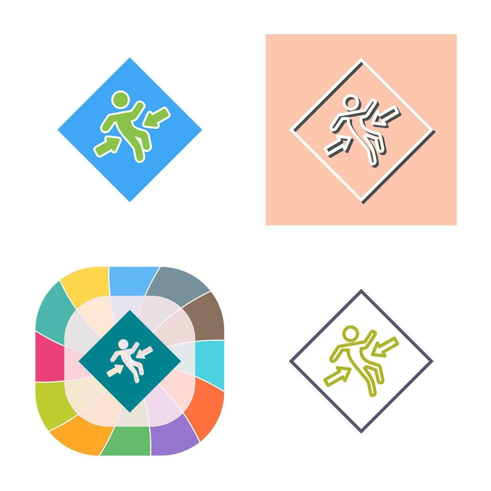 Crush Zone Vector Icon