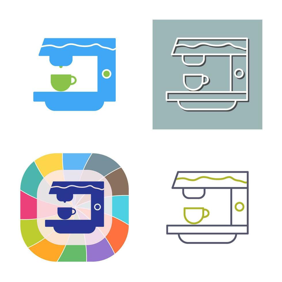 Coffee Machine Vector Icon