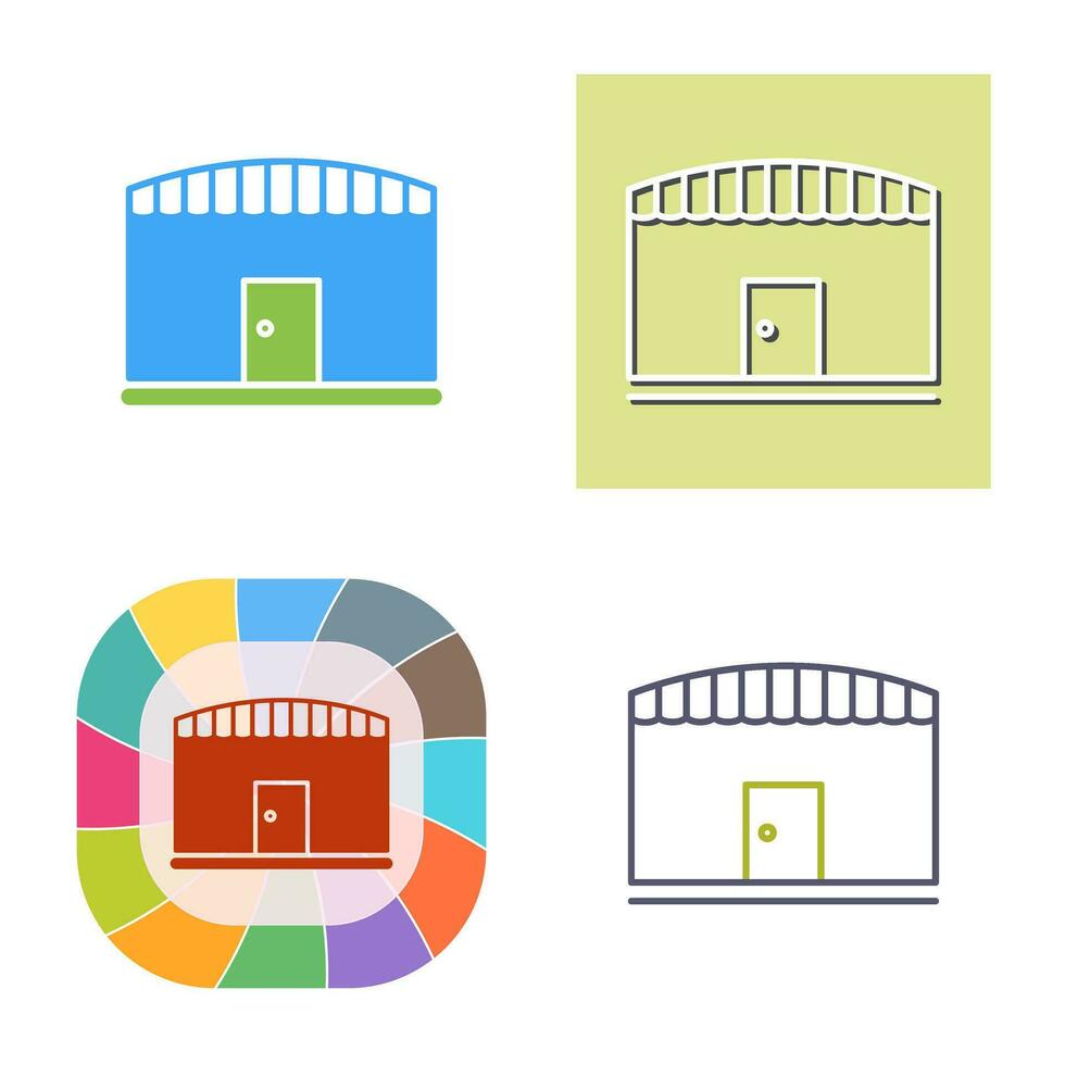 Unique Shop Vector Icon