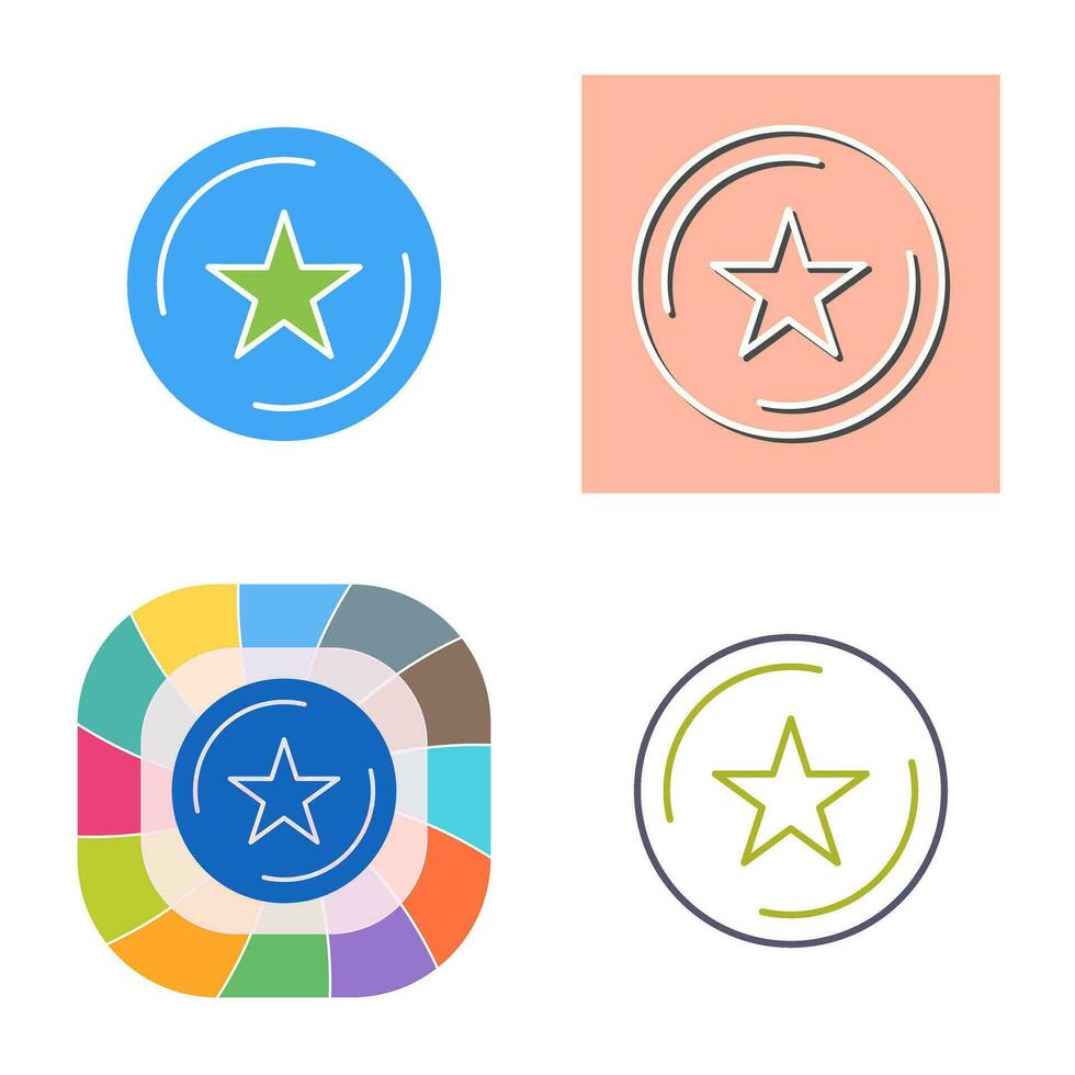 Unique Favorite Vector Icon