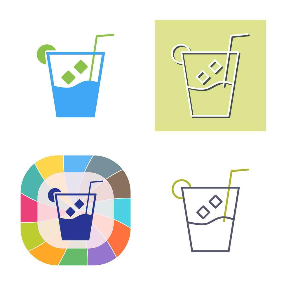 Unique Whiskey Sour Vector Icon
