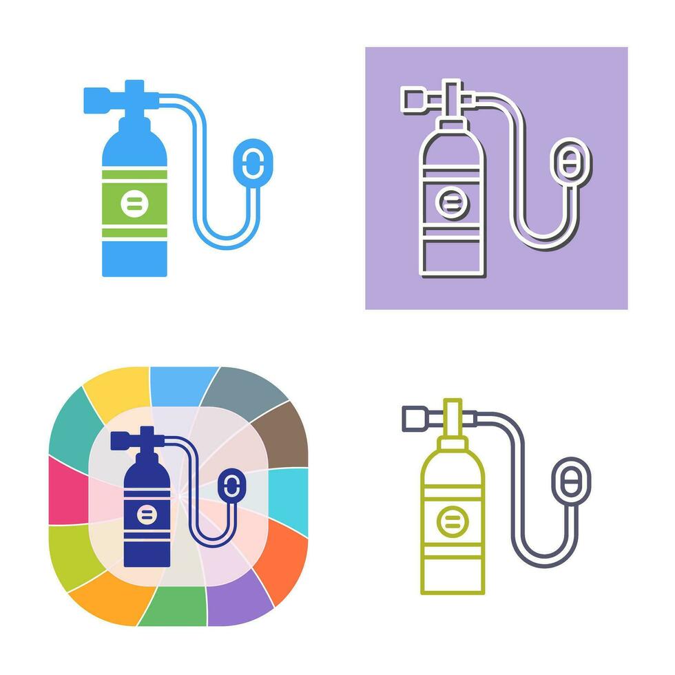 Oxygen Tank Vector Icon