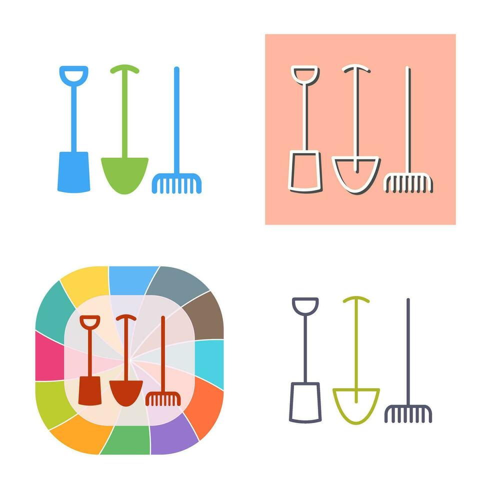 Gardening Tools Vector Icon